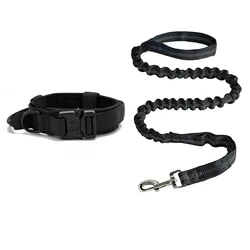 Collar táctico ajustable para entrenamiento y paseos de perros