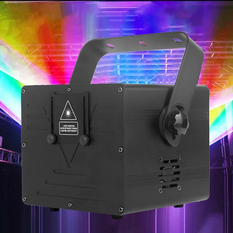 Proyector de haz de luz Led 3D para fiesta, lámpara de efecto de luz de escenario para discoteca, 3W, 4W, 5W, animación a todo Color, RGB, Dmx - imagen 2
