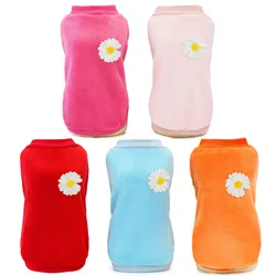 Sudadera de lana con capucha para perros pequeños y medianos