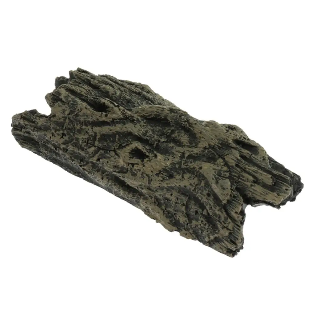 Resin Tree Bark Decoration Vivarium Reptile Decoration Aquarium Fish Tank
