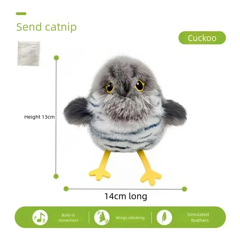 Juguete interactivo con plumas para gatos – Recargable USB y activación táctil - imagen 5