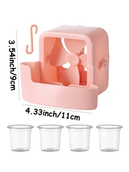 Ventilador refrescante para gatos y perros con hielo