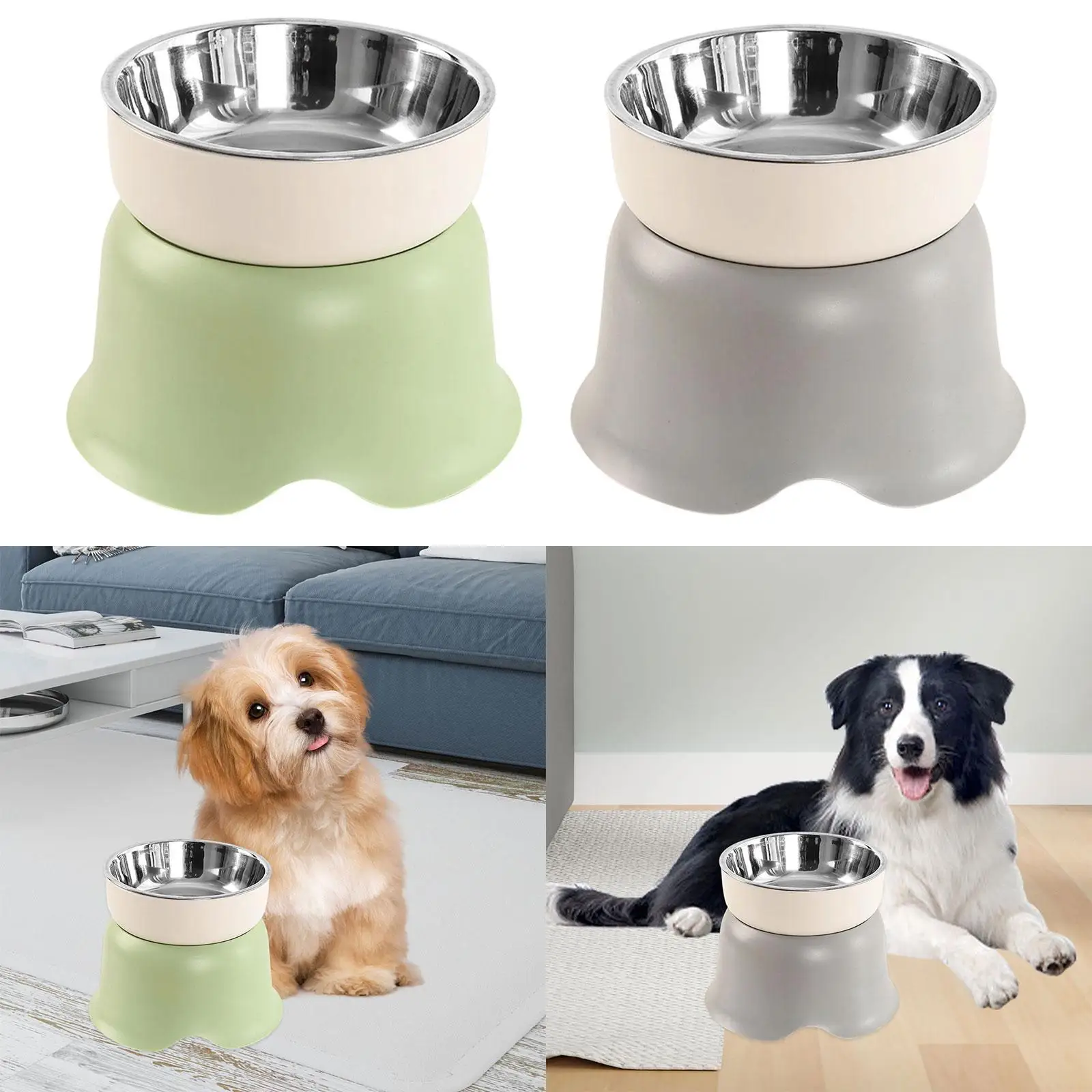 Raised Cat Bowl Pet Bowl Sturdy Dog Bowl,Detachable Stainless Steel Bowl,Cat Feeder,Cat Food Dish for Dog Pet Puppy Cats Raised Cat Bowl Pet Bowl Sturdy Dog Bowl,Detachable Stainless Steel Bowl,Cat Feeder,Cat Food Dish for Dog Pet Puppy Cats