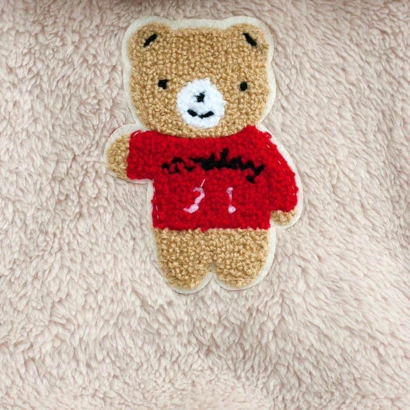 Abrigo de invierno con capucha de lana para perros, chaqueta suave y cálida para perros, disfraz de Navidad, ropa para mascotas, acogedor chaleco Ropa Perro, asequible - imagen 3