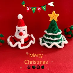 Gorro Navidadlana para gatos y perros pequeños – Accesorio fotos festive
