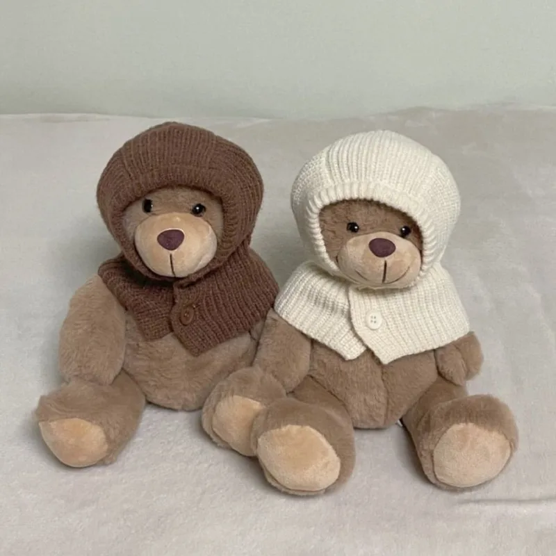 Gorros cálidos para cachorros Ins para mascotas, Jersey, gorro de invierno, suéter decorativo para perros y gatos, ropa de Navidad, accesorios para Bulldog Francés - imagen 4