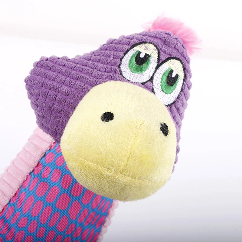 Dibujos animados de mascotas bonitas, juguetes de felpa para perros con vocalización mejorada, resistencia a mordeduras molares, dientes limpios, accesorios para perros, artículos para mascotas - imagen 5