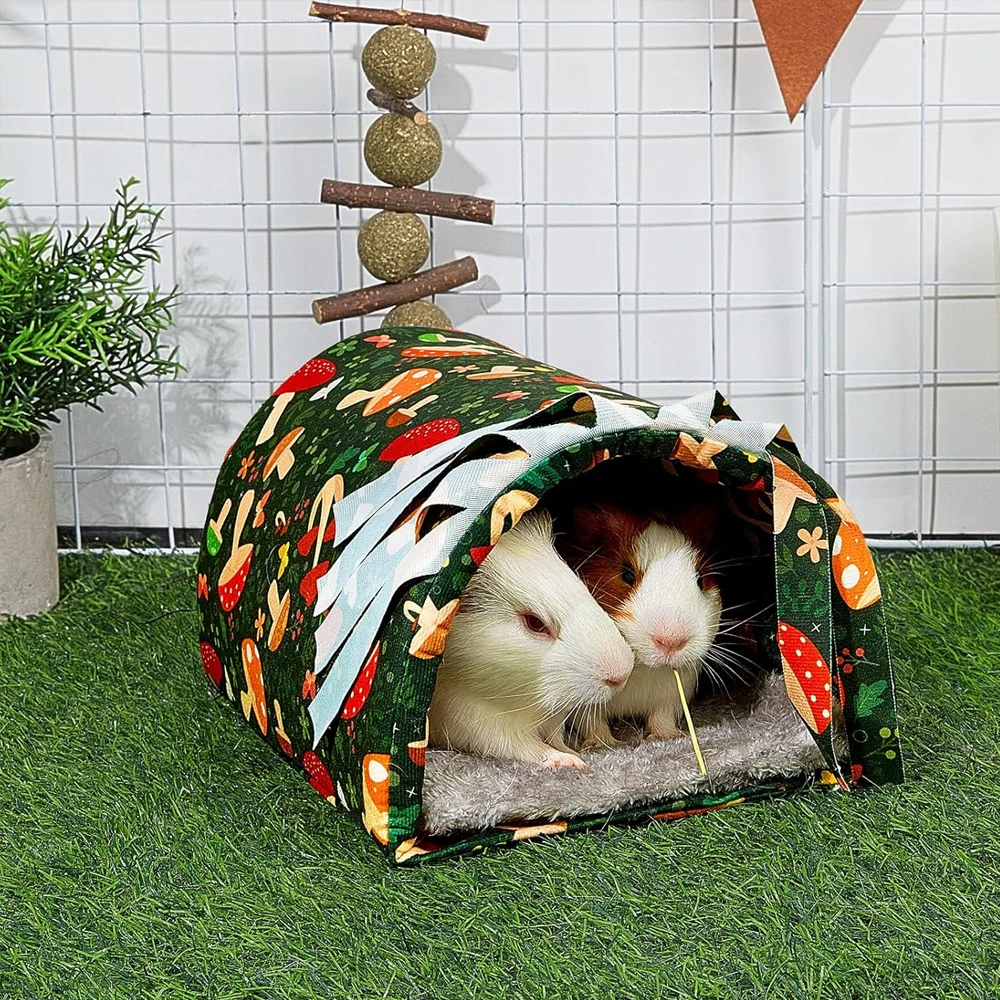 Túnel lavable para cobayas, hámsters y chinchillas – Refugio acogedor