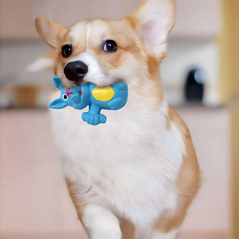 Juguete para masticar para perros, juguete interactivo duradero para la dentición Molar, para cachorros, perros pequeños y medianos, suministros para mascotas - imagen 2