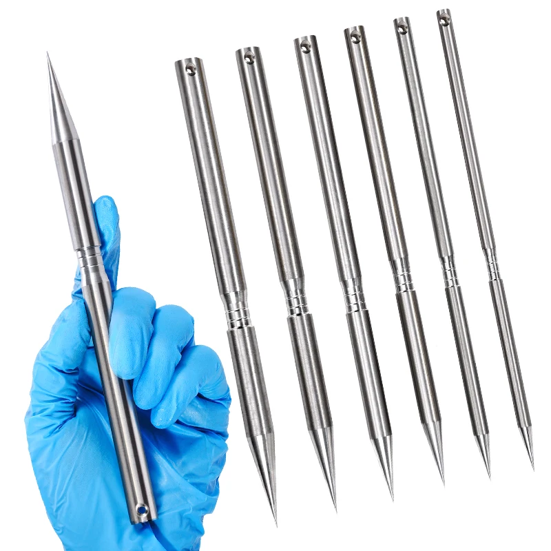 Aguja para Piercing de nariz de vaca, animales de granja, aguja para Piercing de nariz de ganado, anillo para nariz de toro, ayuda de tracción, aguja de instalación de 6/7/9/10/11/12mm - imagen 3