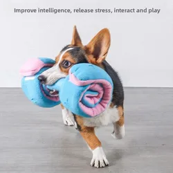 Juguete snuffle para perros – Rompecabezas interactivo para ocultar comida