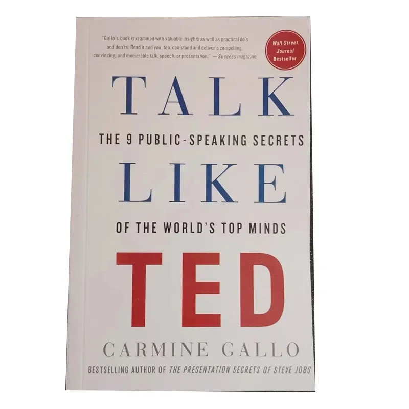 TALK LIKE TED By Carmine Gallo The 9 Public Speaking Secrets, libro en inglés de elocuencia del discurso de automejora - imagen 5