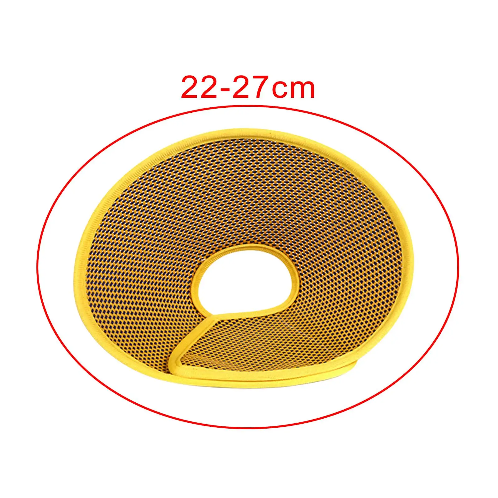 Cat Cone Woven Mesh Anti Scratch Adjustable Lightweight Protective Practical Cat