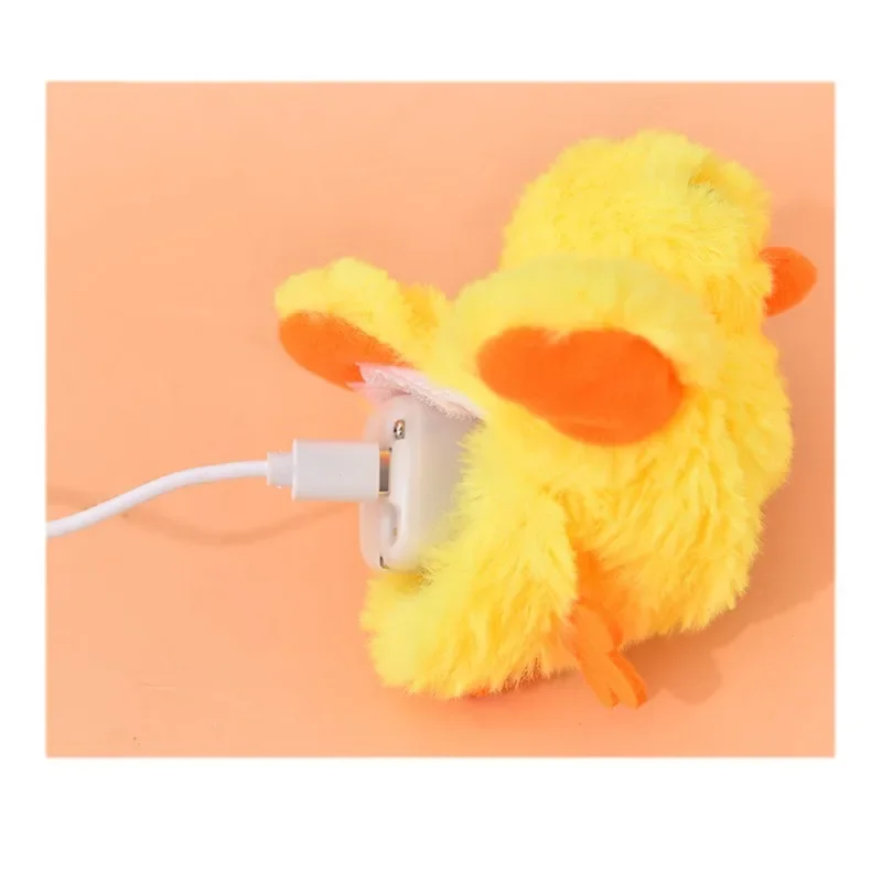 Bola chirriante para gatos, juguete interactivo de entrenamiento para mascotas, hierba gatera, ejercicio de interior - imagen 5