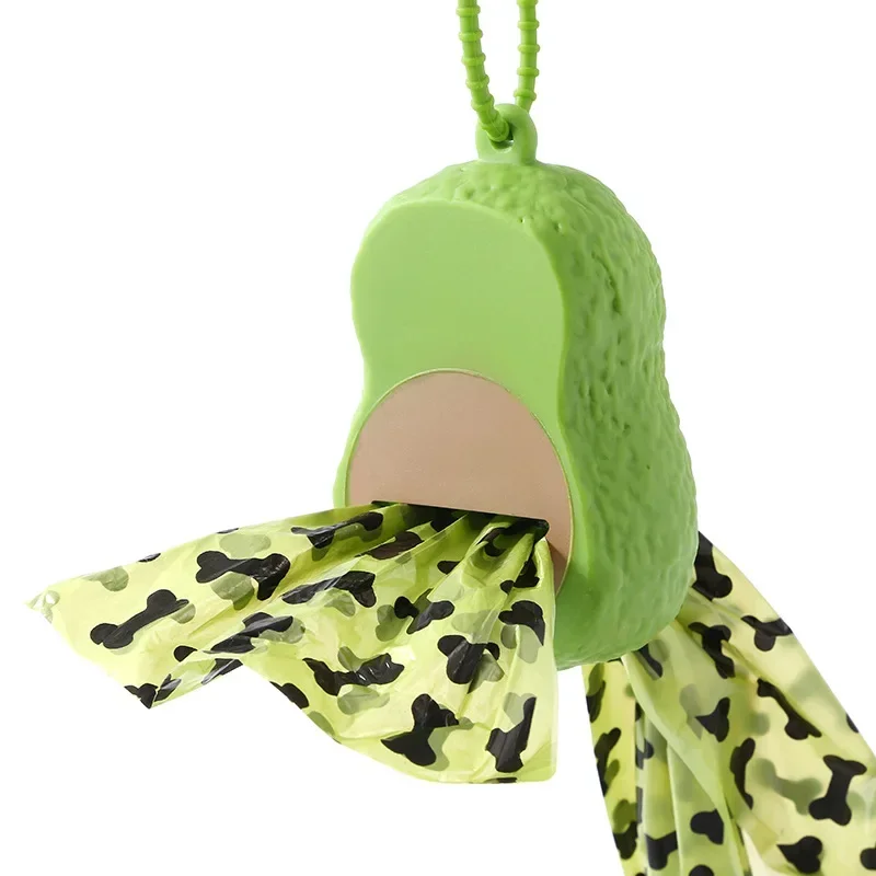Dispensador de bolsas para perro – Diseño aguacate - imagen 4