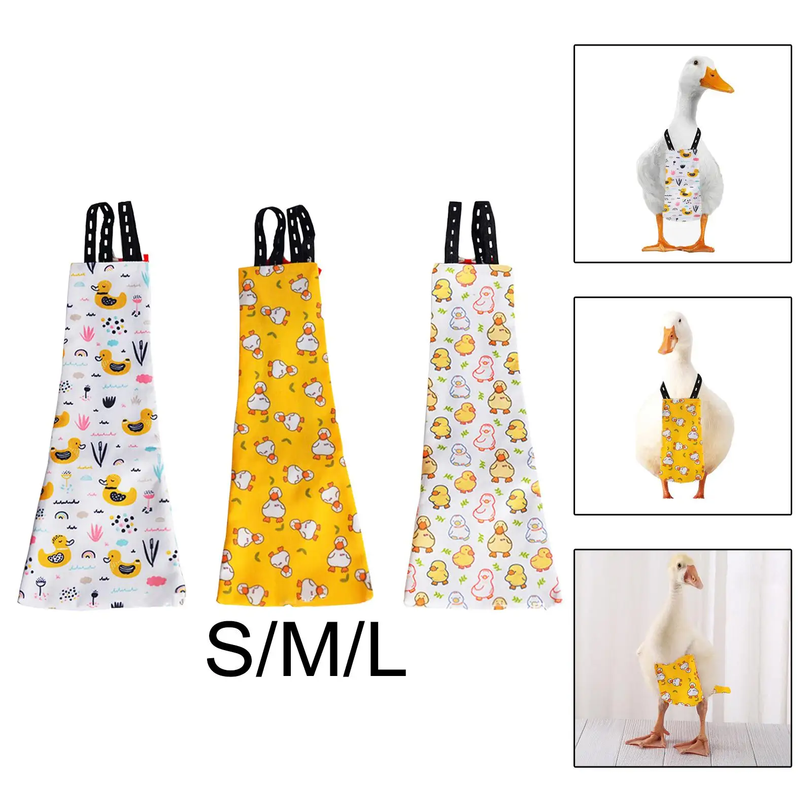 Poultry Clothes Wearable Poultry Print Duckling Diapers Pet Chicken Diapers Pet Duck Diaper Duck Diaper Pants Supplies for Pet