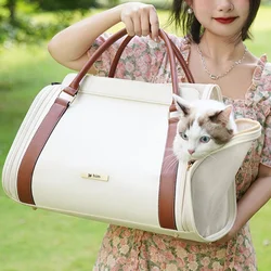 Transportín transpirable y plegable para gatos y perros – bolsa suave
