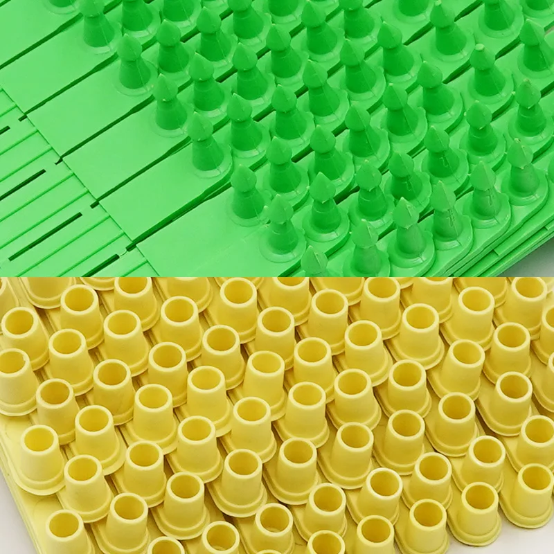 100 Uds. Etiquetas para las orejas, etiquetas para ganado, animales, cabras y alicates, tarjeta de identificación de animales de granja, etiqueta para las orejas de oveja sin palabras, fácil de instalar - imagen 5