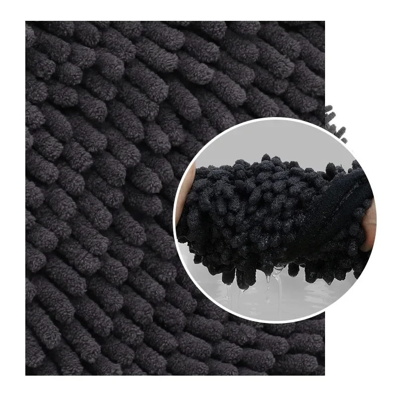 Guantes de baño para mascotas, toalla absorbente 2 en 1, cepillo de baño para perros, suministros para gatos y perros, 1 ud. - imagen 4