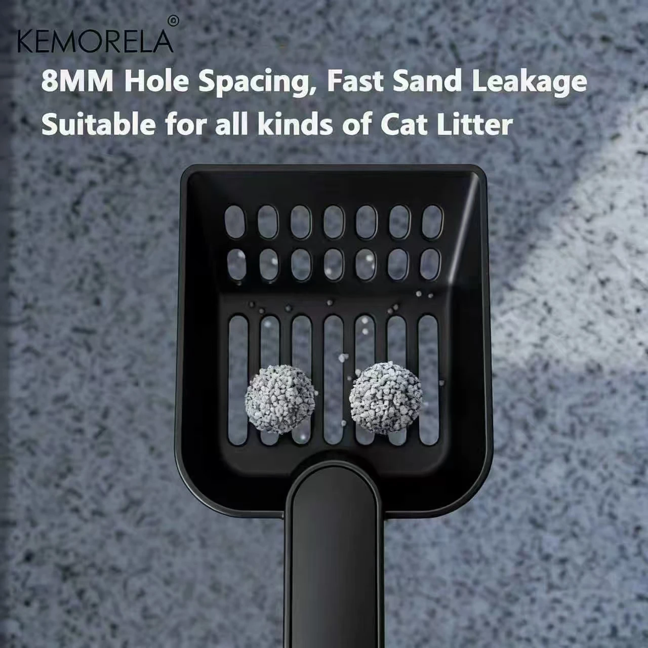 Pala autolimpiable para arena de gatos - Base resistente - imagen 5