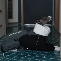 Abrigo impermeable reflectante para Whippet – Chaqueta cálida invernal