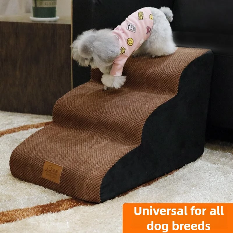 Escalera para perros y gatos de esponja elástica removible y lavable - imagen 2