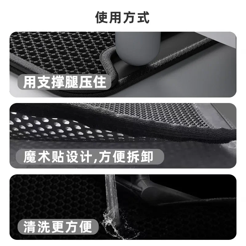 Alfombrilla Original para Petree II, caja de arena automática, doble capa, impermeable, fácil de limpiar, para gatos - imagen 4