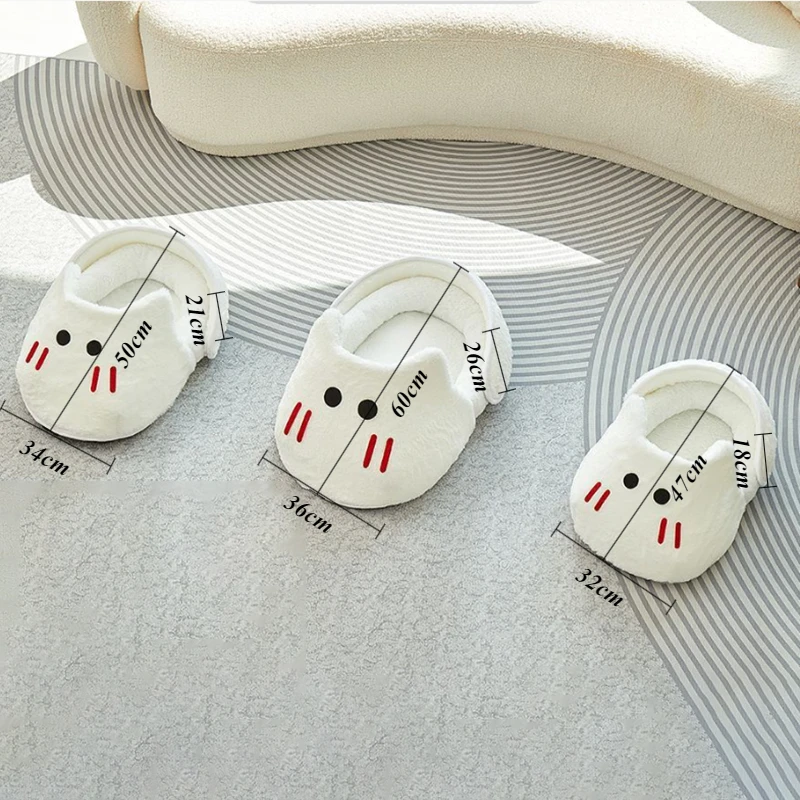 Cama semicerrada para gatos, zapatillas cálidas de invierno, cama para gatos, saco de dormir extraíble transpirable para gatos, juguetes suaves para perros de alta resistencia - imagen 5