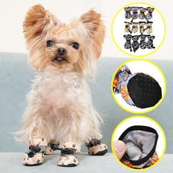 Zapatitos impermeables reflectantes para perros pequeños y medianos