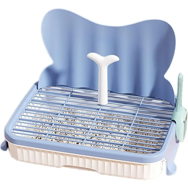 Inodoro para perros, orinal desmontable a prueba de fugas para mascotas con catéter urinario simulado, rejilla antideslizante, almohadilla para orina, Material pp impermeable