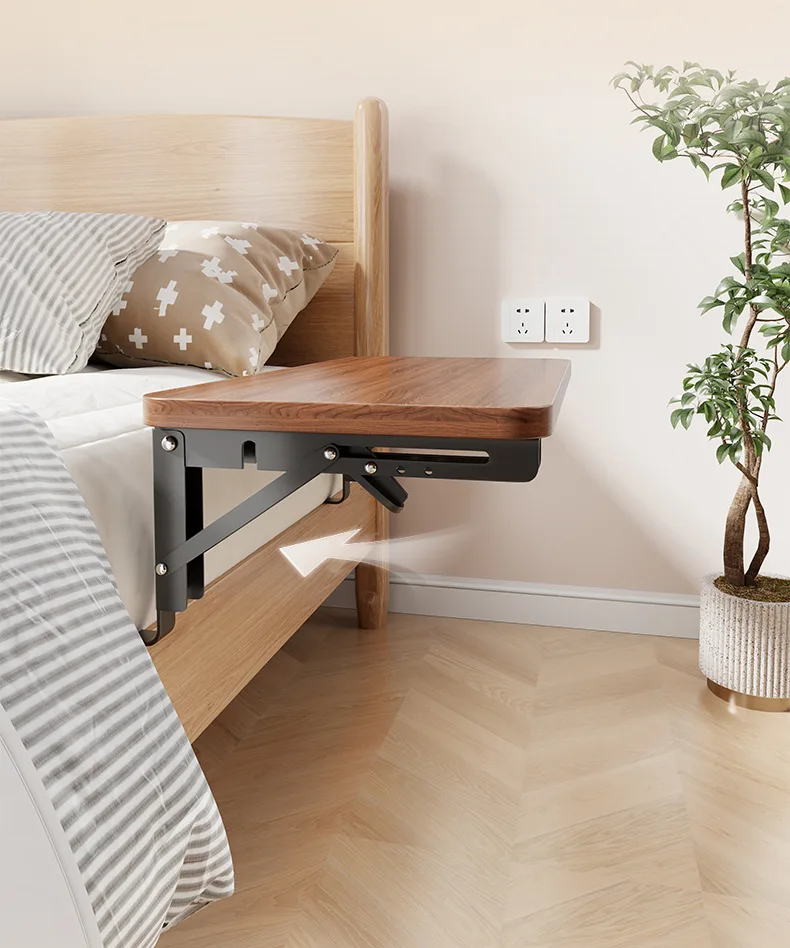 Estante de almacenamiento en dormitorio pequeño