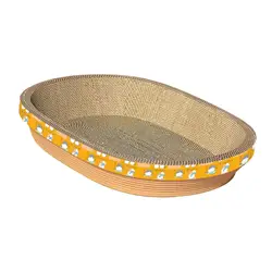 Rascador para gatos de interior – Almohadilla de rascar y relajar