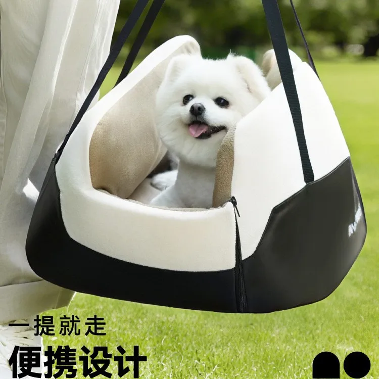 Bolsa portátil para salir de mascotas, nido para gatos, nido para viajes en coche, nido para gatos, perro pequeño, nido para mascotas - imagen 2