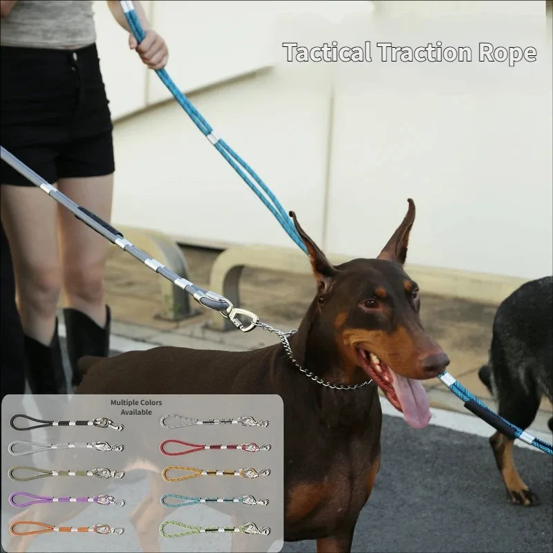 Correa táctica resistente para perros antitirones entrenamiento - imagen 2