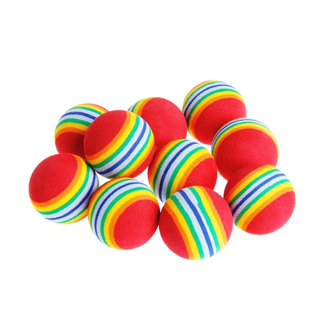 10pcs rainbow ball