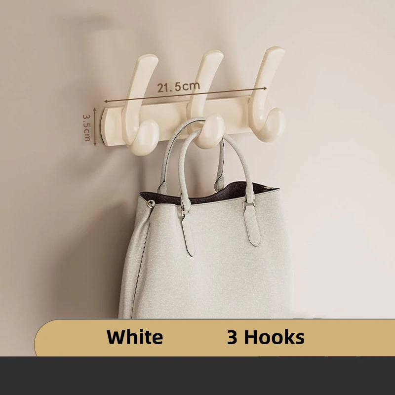 White 3 hooks