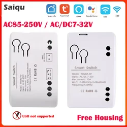 Interruptor inteligente WiFi Tuya 1CH - Control remoto por app y voz