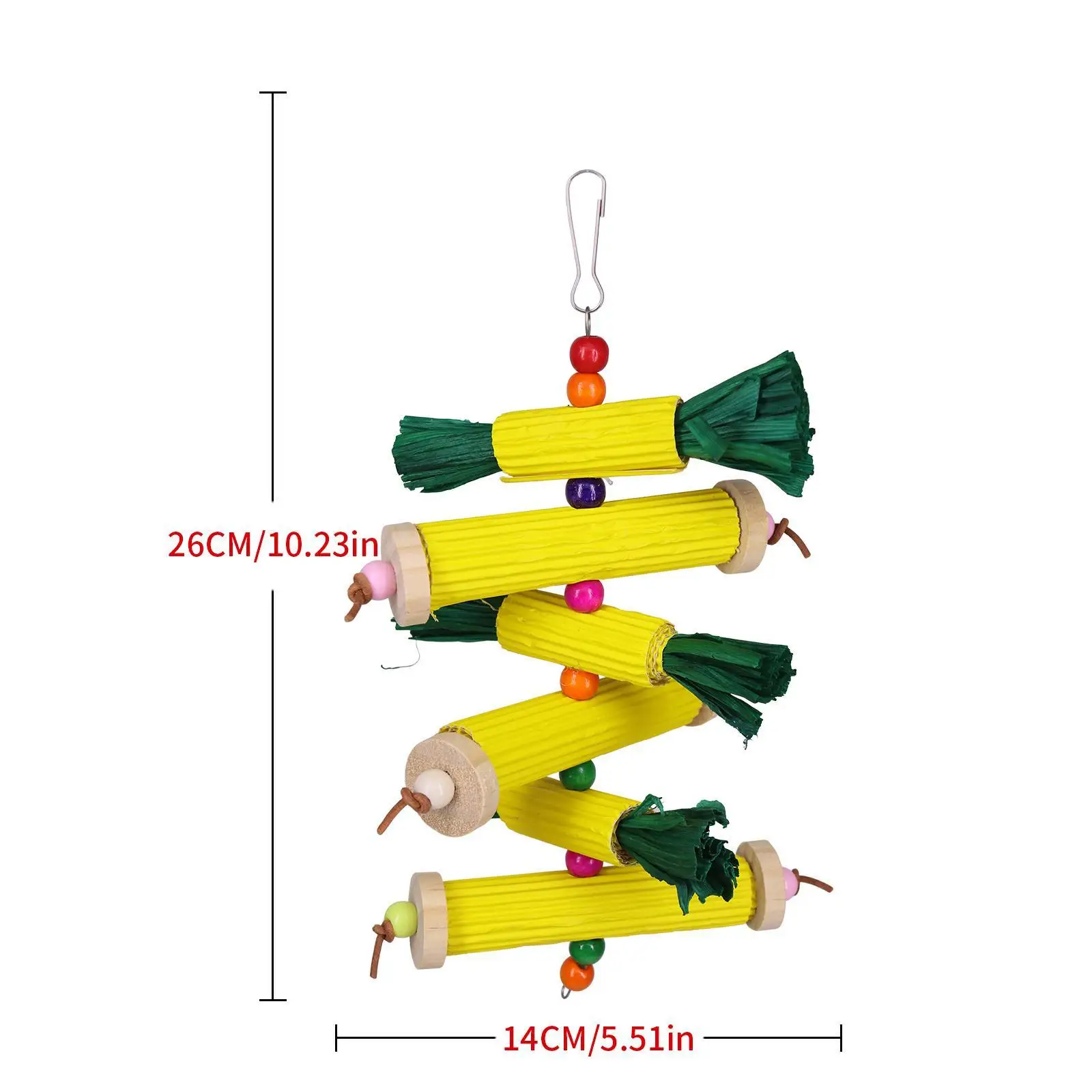 Bird Toy Birds Tearing Toy Parrot Chewing Toy for Cockatiel Macaws Budgies