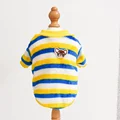 yellow blue stripes