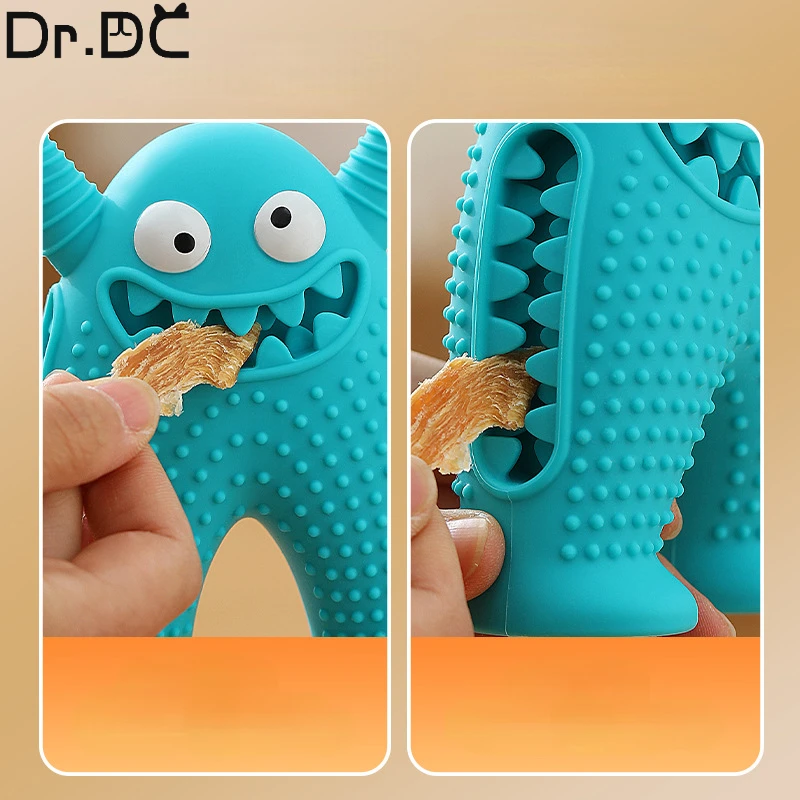 Dr.DC-juguetes de Limpieza de dientes para mascotas, palo Molar para perros, masajeador de limpieza, cepillo de dientes para cachorros, juguete para masticar - imagen 4