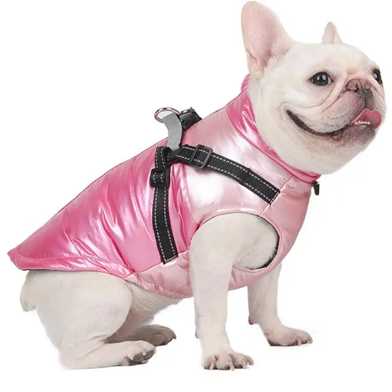 Chaleco cálido para perros, ropa para Chihuahua Pug, chaqueta para perros, abrigo para perros de otoño e invierno, traje para perros pequeños y medianos