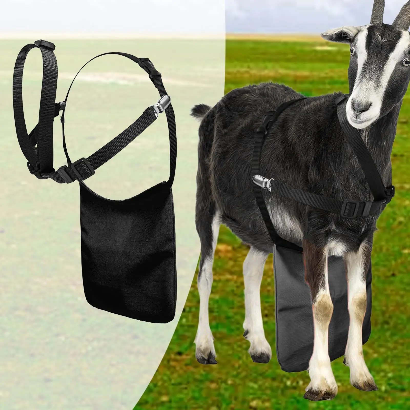 Goats Anti Breeding Apron,Portable Livestocks Clothing Easy to Use Anti Mating Skirt Breeding Control Goats Skirt Multifunction