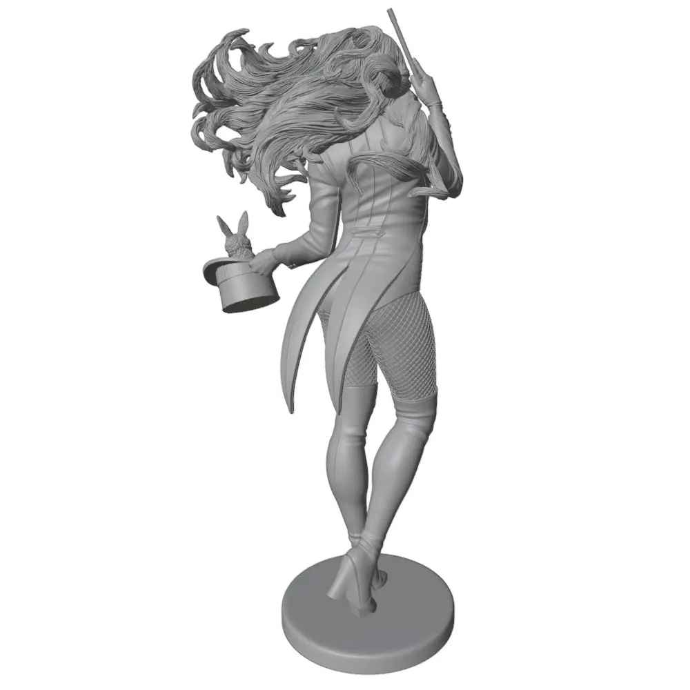 Modelo de resina 3D para decoración de habitación – Figura DIY sin montar - imagen 3