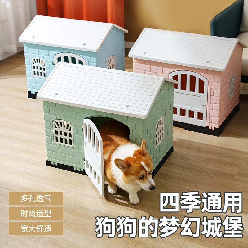 Caseta para Golden Retriever y perros grandes – Interior y exterior - imagen 3