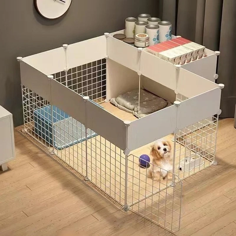 Valla de seguridad para perros, jaula grande para perros, cachorros, gatos, barras extraíbles para interiores, vallas para mascotas, gatos, perros, puertas, camas, accesorios, barrera - imagen 5