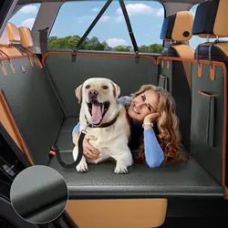 Protector asiento trasero coche para perro impermeable antiarañazos