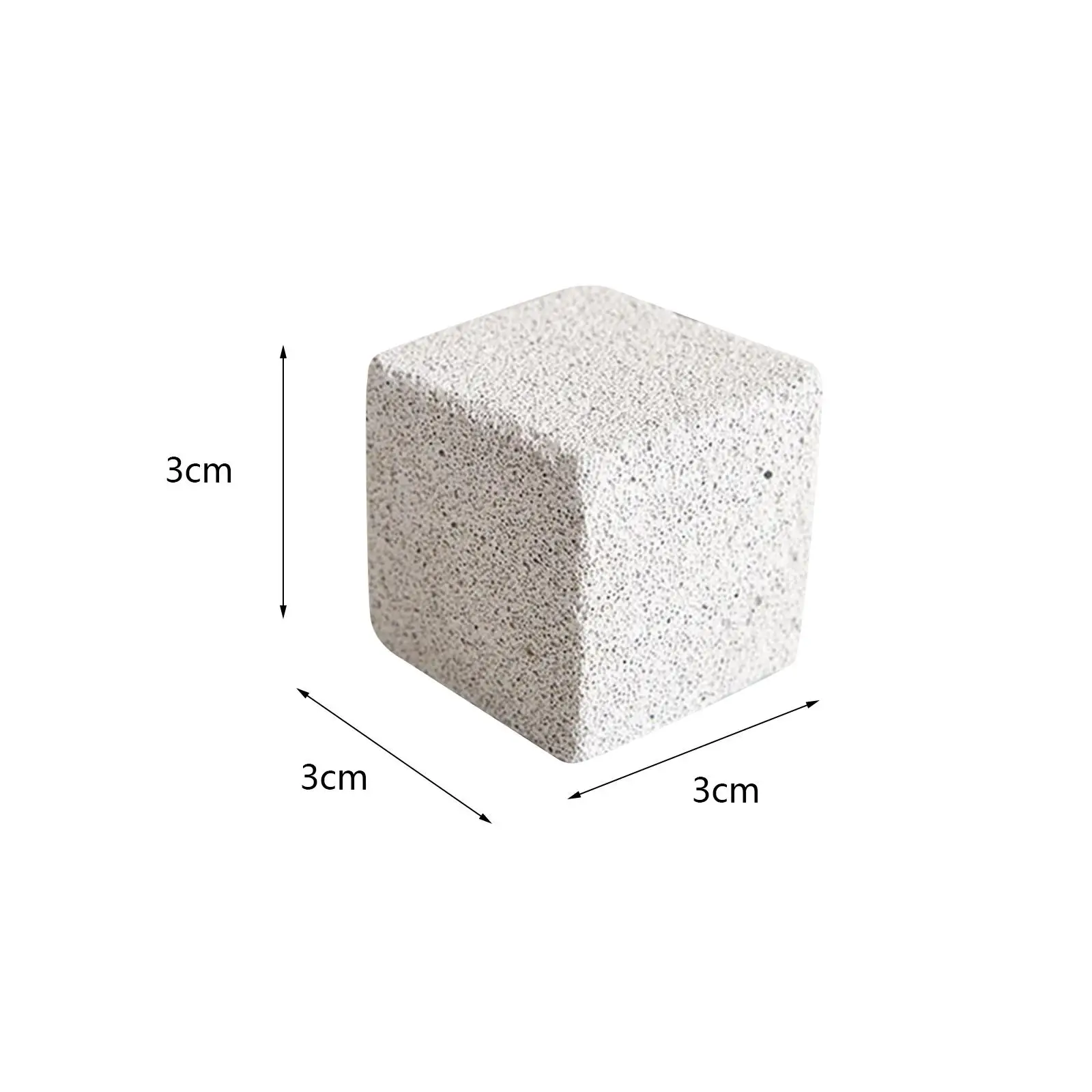 10 Pcs Stone Square Hamster Grinding Supplies Chew Toy, Rodent