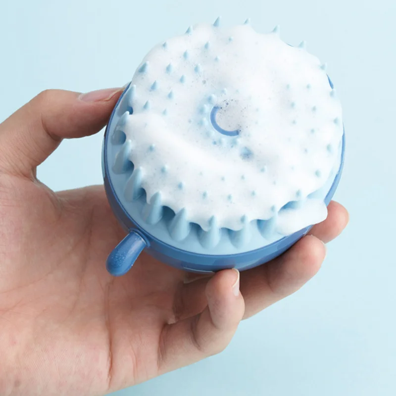 Productos de herramientas para gatos, baño para cachorros, perros grandes y gatos, guantes de masaje, cepillo de seguridad suave de silicona ABS, accesorios para mascotas - imagen 5