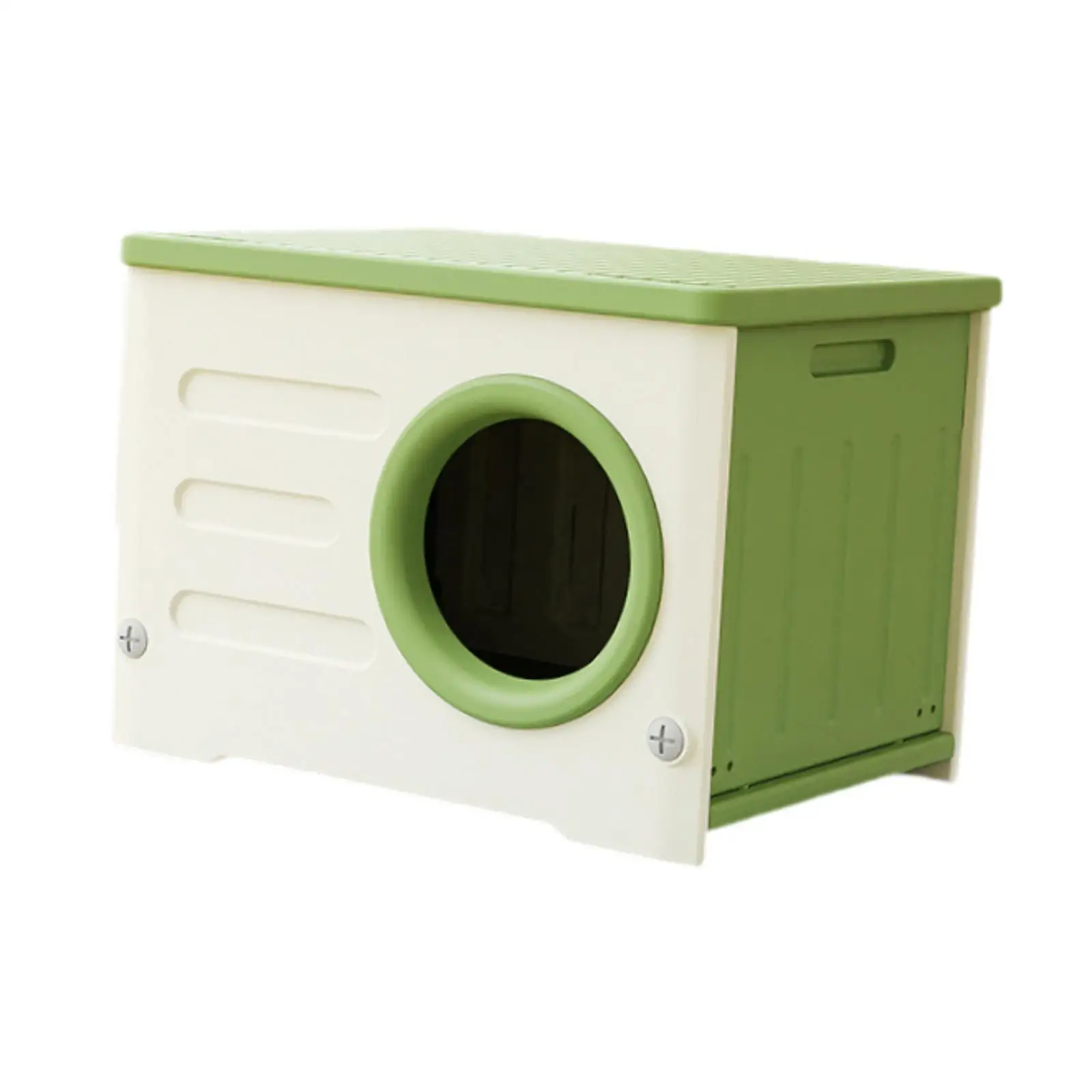 Dog Kennel, Feral Kitty House, Furniture Cave Habitats Hutch, Dog House Puppy Shelter for Small Dogs, Outdoor Indoor Puppy