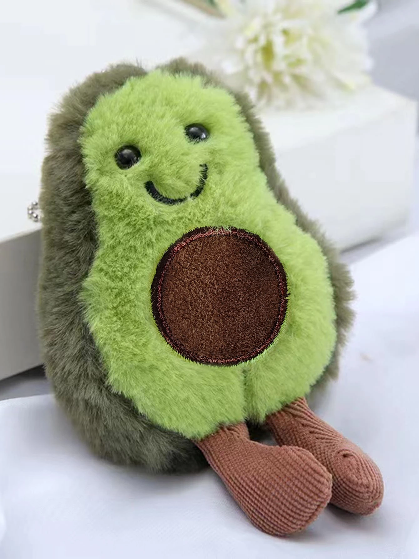 Juguete de peluche aguacate para perros pequeños y medianos